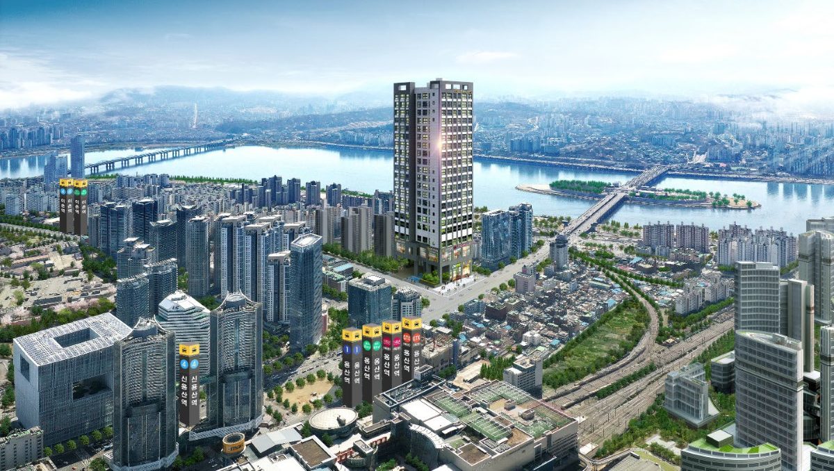 DK밸리뷰 용산 서울 도심 한가운데